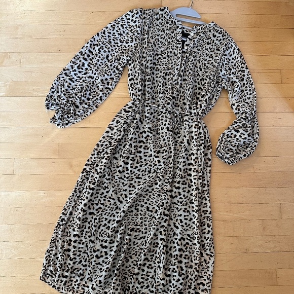 Banana Republic  Cheeta print maxi dress, XS, DH111 - Picture 4 of 6
